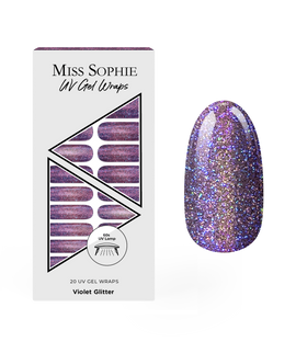Violet Glitter UV